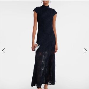 ROTATE floral mesh gown. Size S